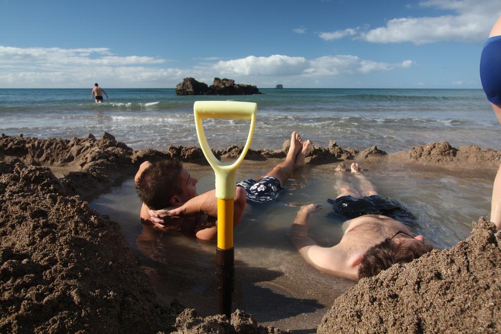 Hot Water Beach Surf Sound Cottage Hotwater Beach Exteriör bild